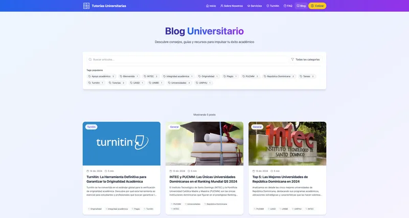 TutoriasUniversitarias — detail